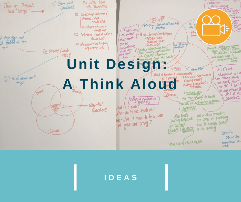 Unit Design: A Think Aloud