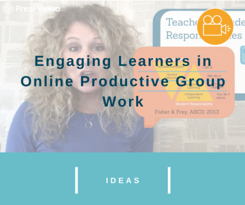 Engaging Learners in Online Productive Group Work